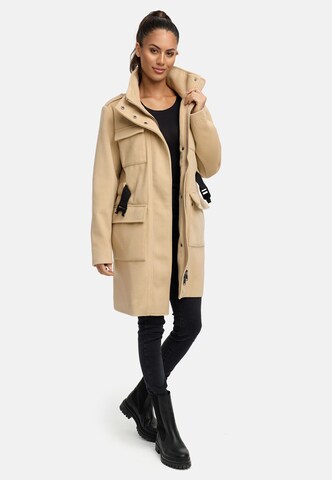 Cappotto di mezza stagione 'Tanokoo 16' di MARIKOO in beige: frontale