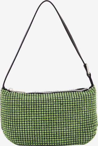 faina - Bolso de hombro en verde: frente