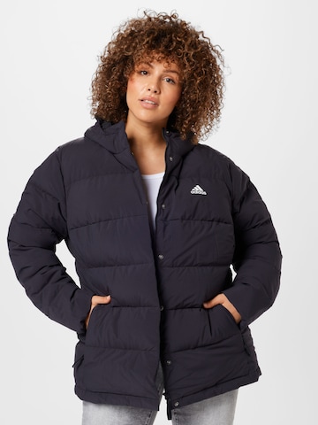 Veste outdoor 'Helionic' ADIDAS SPORTSWEAR en noir : devant