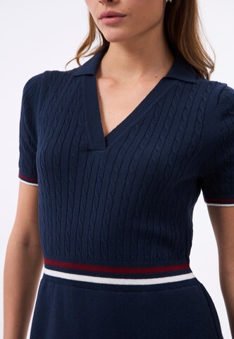 Rochie tricotat de la Felix Hardy pe albastru