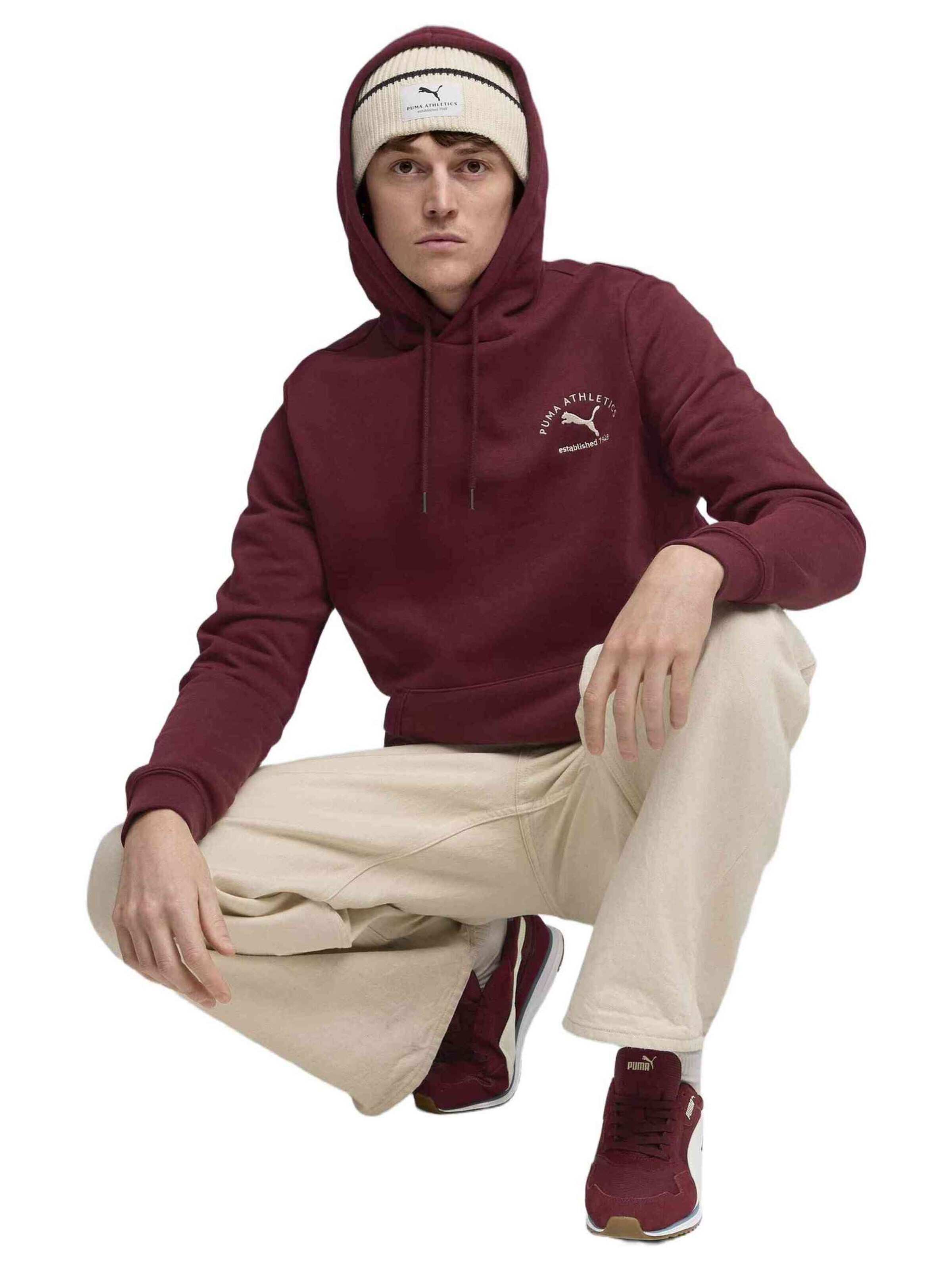 Pull-over de sport PUMA en violet