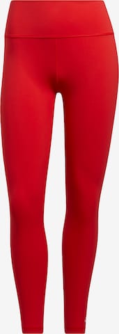 ADIDAS SPORTSWEAR Sportbroek 'Believe This 2.0' in Rood: voorkant