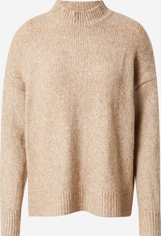 ABOUT YOU Sweater 'Kora' in Brown: front