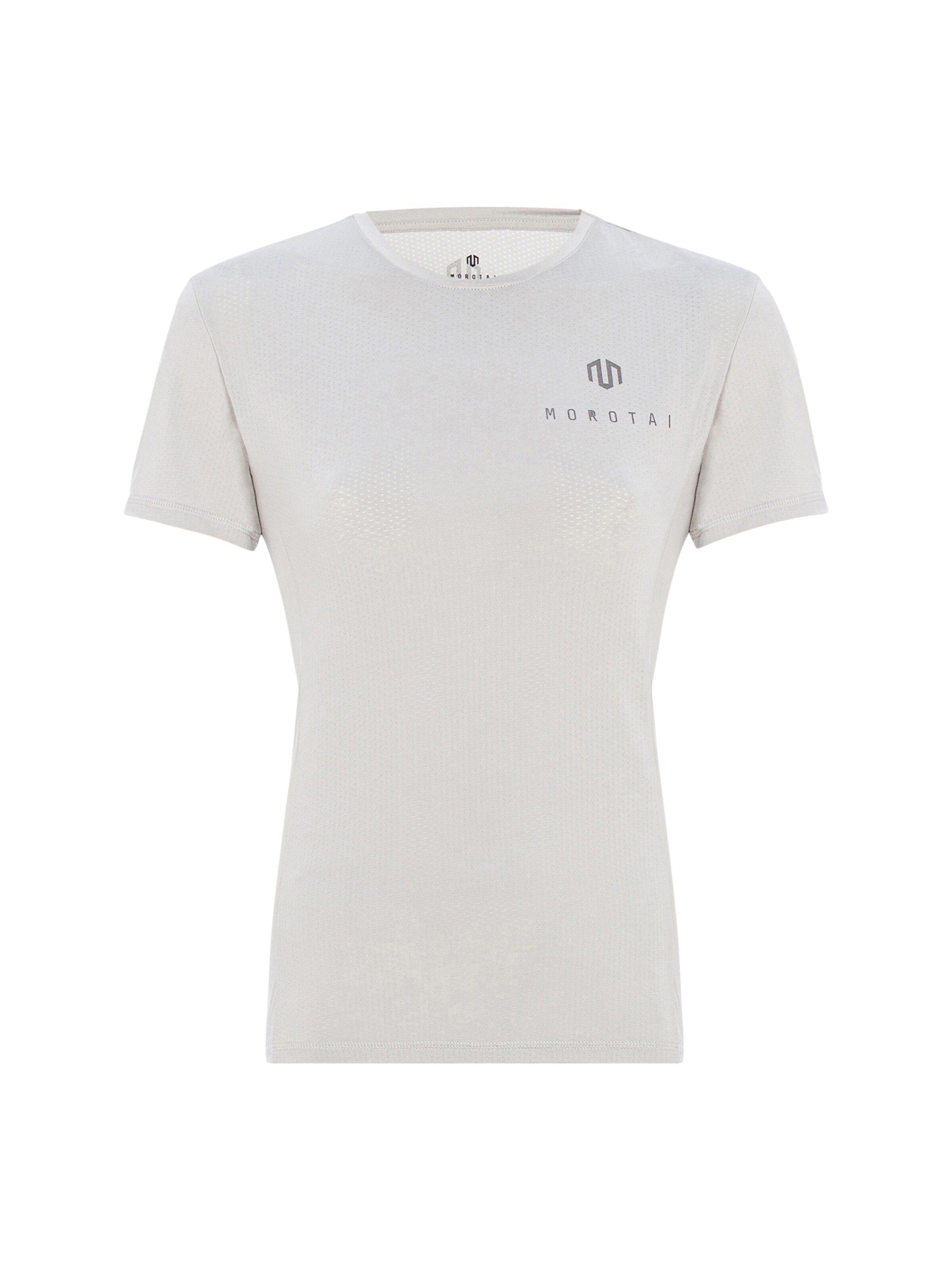 MOROTAI Performance Shirt 'Engineering'' in Grey: front