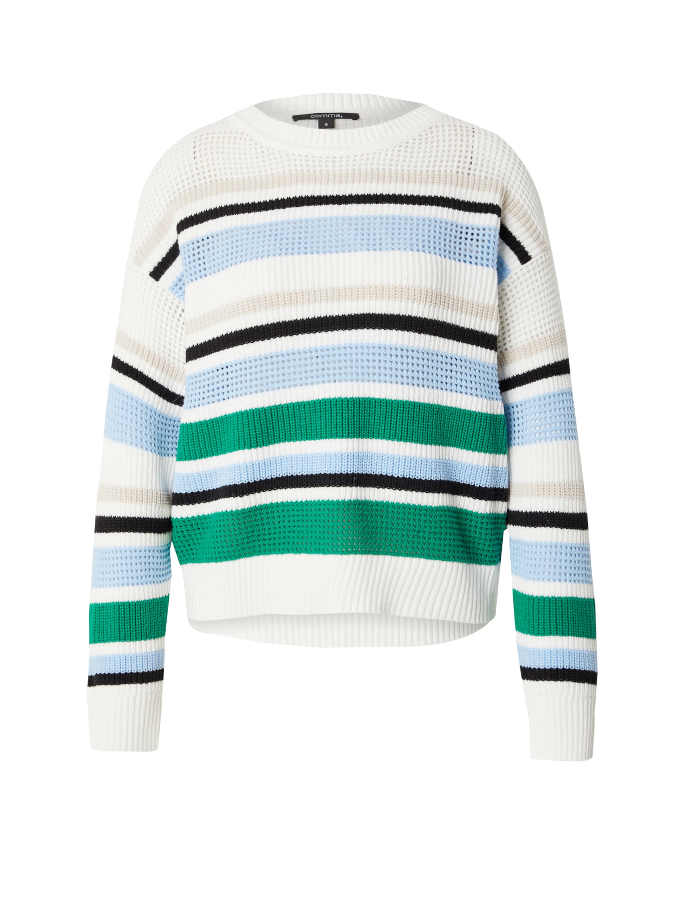 COMMA Свитер в Белый: спереди