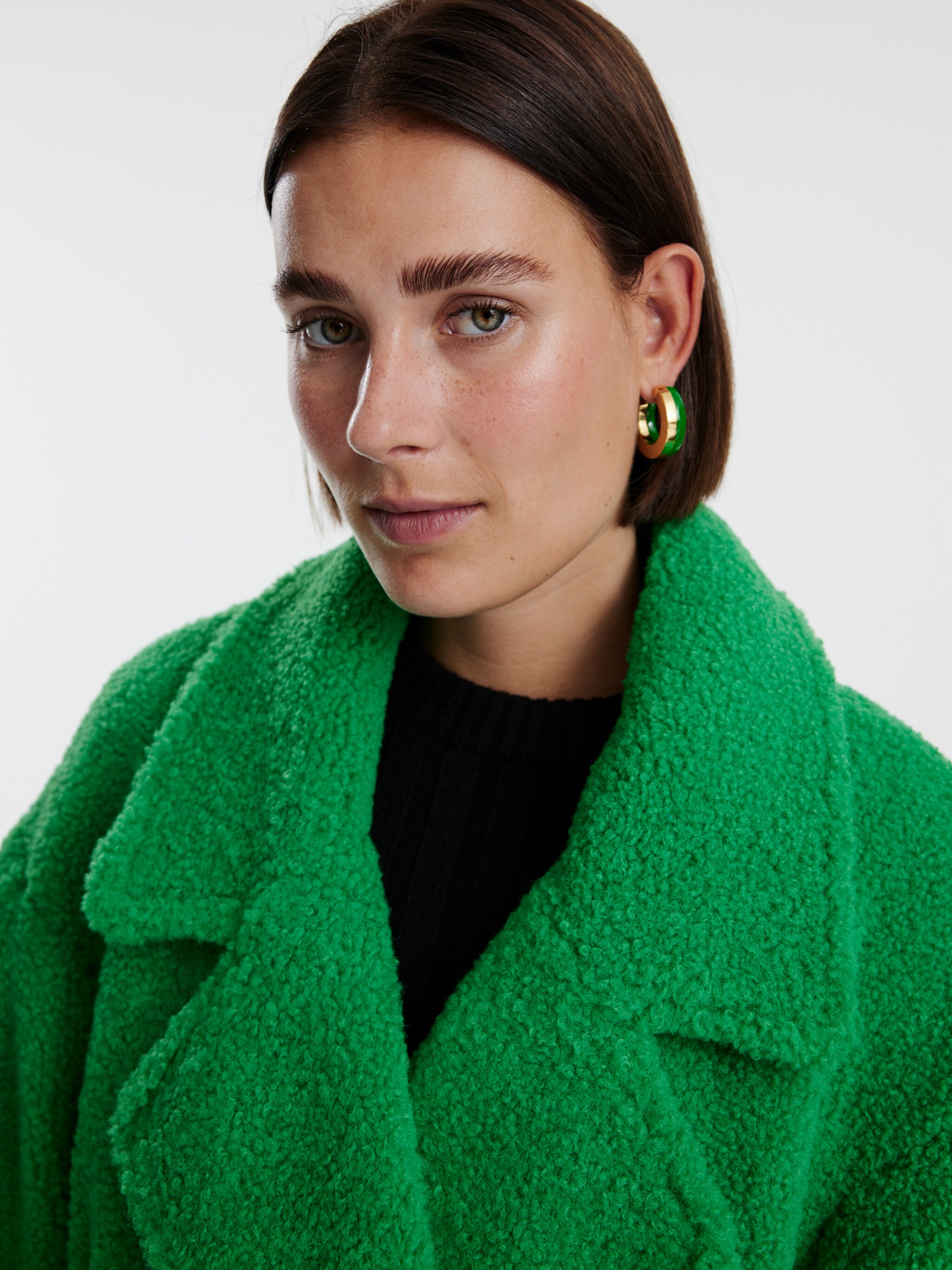 EDITED Produits Manteau d’hiver 'Imelda' vert