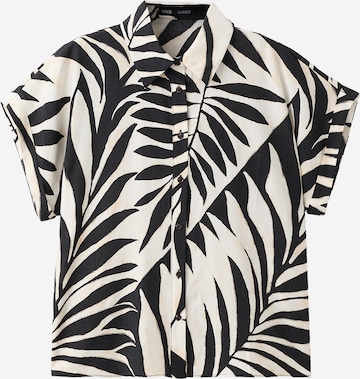 MANGO Pusero 'LIFE' värissä beige: etupuoli