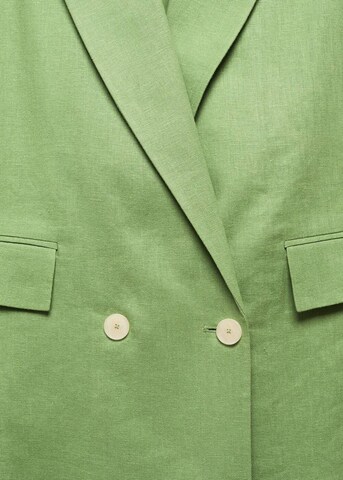 MANGO Blazer 'Tempoli' in Green