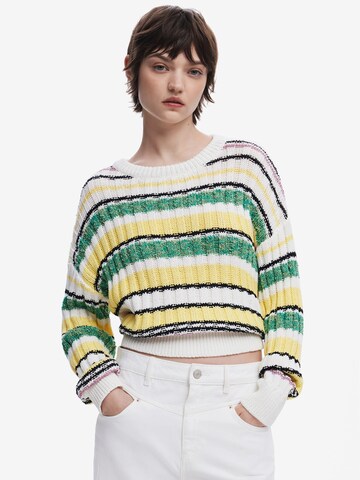 Desigual Trui in Wit: voorkant