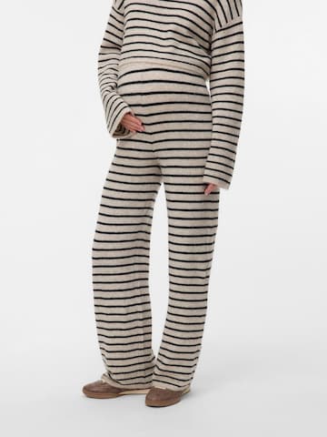 MAMALICIOUS - regular Pantalón en blanco: frente