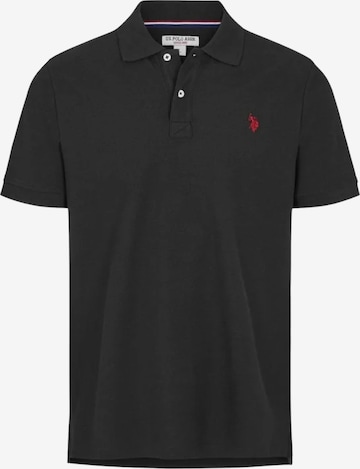 U.S. POLO ASSN. Poloshirt 'Alfred' in Schwarz: Vorderseite
