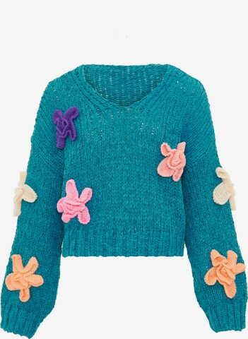 ebeeza Sweater in Blue: front