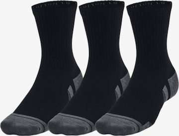 UNDER ARMOUR Athletic Socks in Black