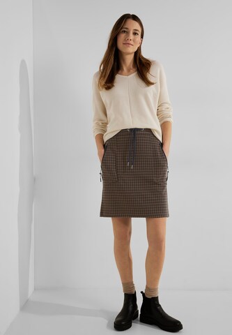 CECIL Skirt in Brown