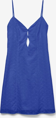 VERO MODA Zomerjurk 'Kelly' in Blauw: voorkant