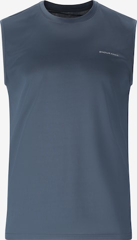 ENDURANCE Top 'Vernon' in Blau: Vorderseite