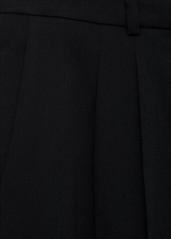 MANGO Wide Leg Hose 'Cristi' in Schwarz