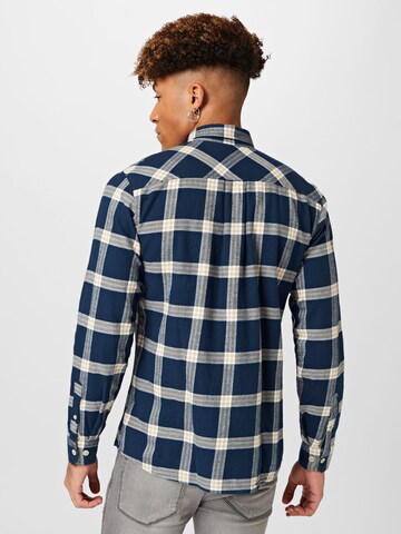 Lindbergh Regular fit Button Up Shirt in Blue