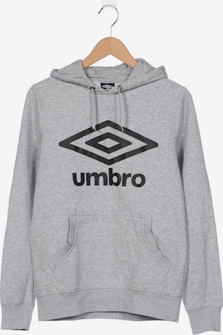 UMBRO Sweatshirt & Zip-Up Hoodie in S in Grey: front
