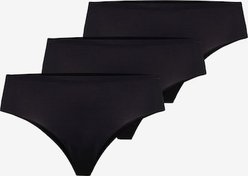 Hanro Slip 'Allure' in Schwarz: Vorderseite