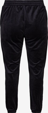 Pantalon 'MHELENA' Zizzi en noir : devant