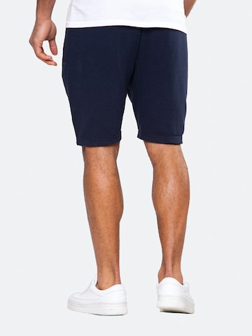 Threadbare Regular Shorts 'Ottoman' in Blau