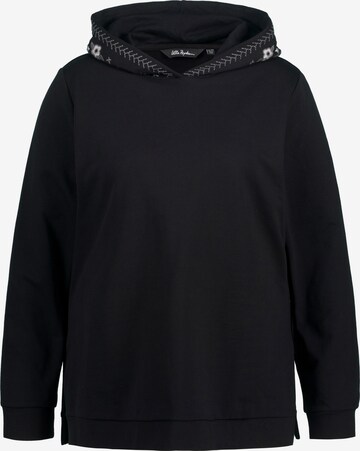 Ulla Popken Sweatshirt in Blauw: voorkant