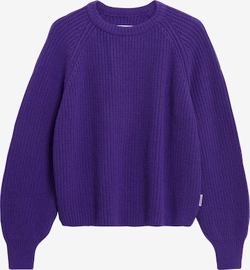 ARMEDANGELS Sweater in Purple: front