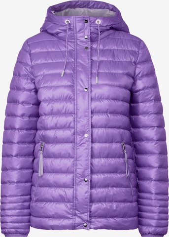 STREET ONE Between-Season Jacket in Purple: front