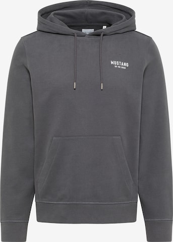 MUSTANG Sweatshirt in Grey: front