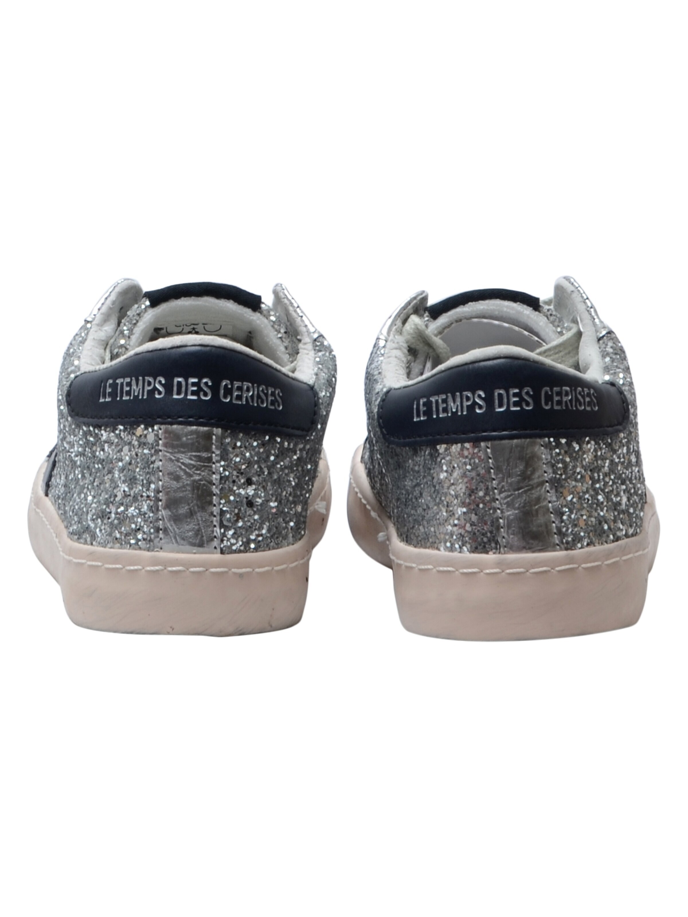 Le Temps Des Cerises Athletic lace-up shoe in Grey