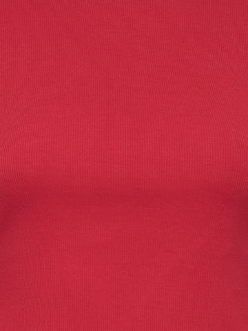 ONLY T-shirt 'ONLVAL' i röd