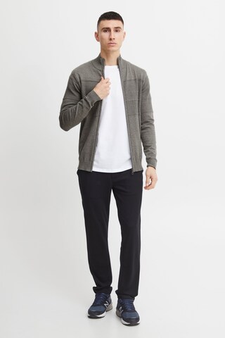 11 Project Pryannik Feinstrick Zip-cardigan in Grau