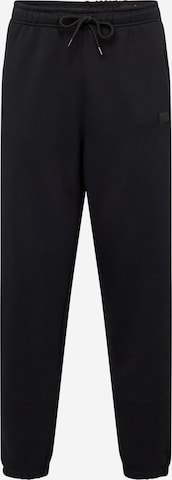 Effilé Pantalon 'Essentials' ALPHA INDUSTRIES en noir : devant