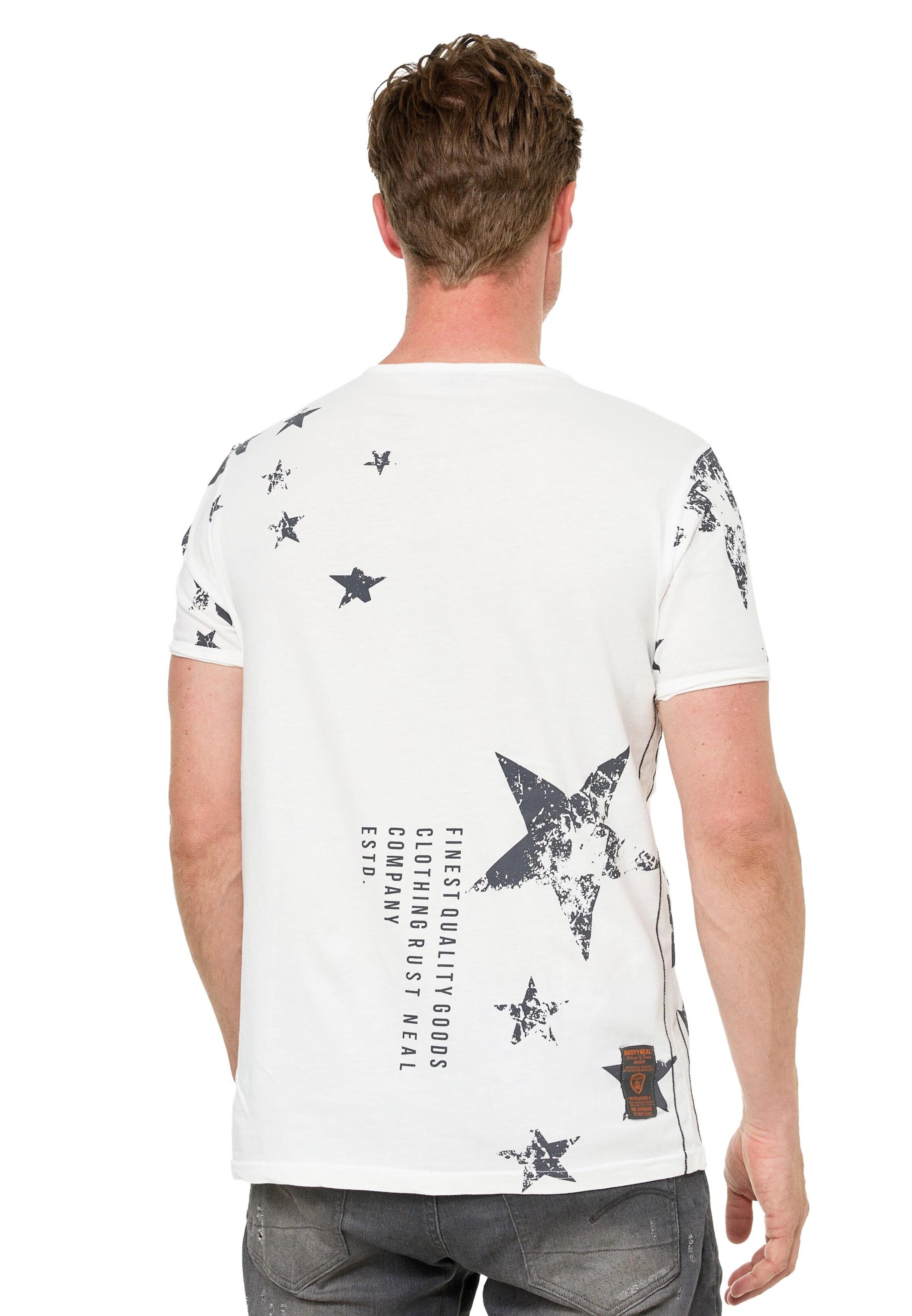 Rusty Neal T-Shirt in Weiß
