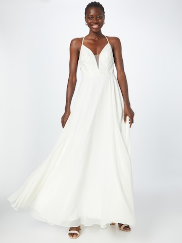 Laona Evening Dress in White