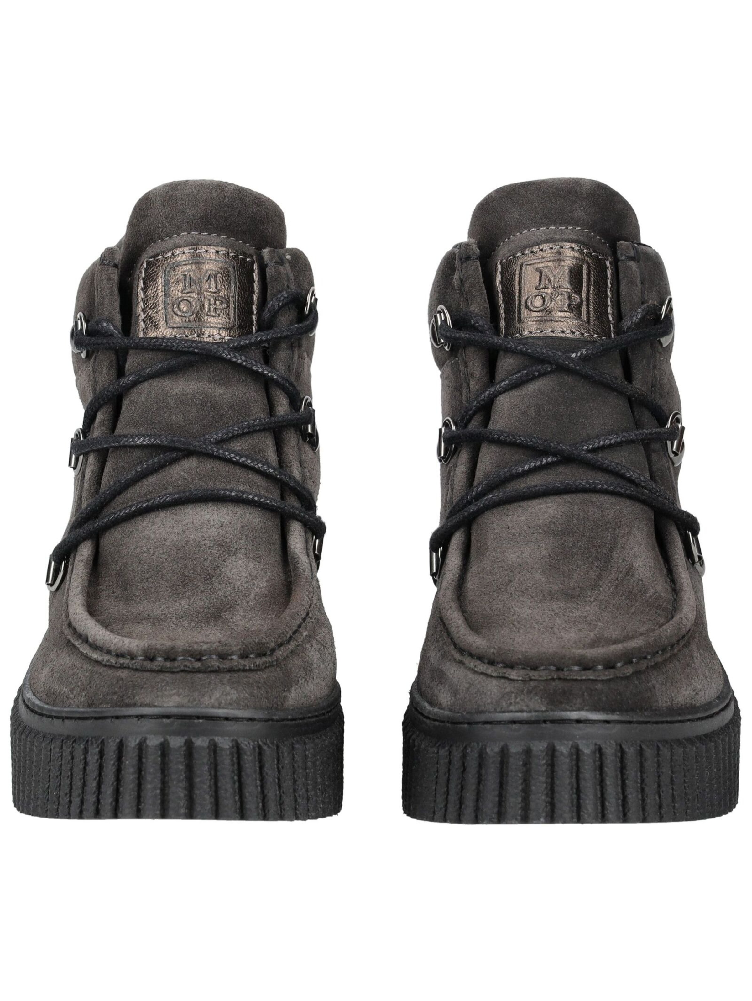 Marc O'Polo Lace-up bootie in Grey