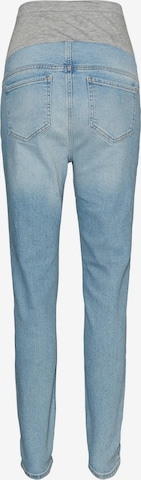 MAMALICIOUS Regular Jeans in Blauw