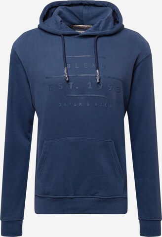 BLEND Sweatshirt in Blauw: voorkant