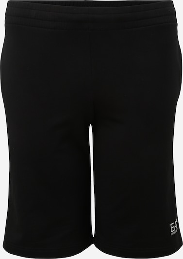 Champion Authentic Athletic Apparel Calças em preto / branco, Vista do produto