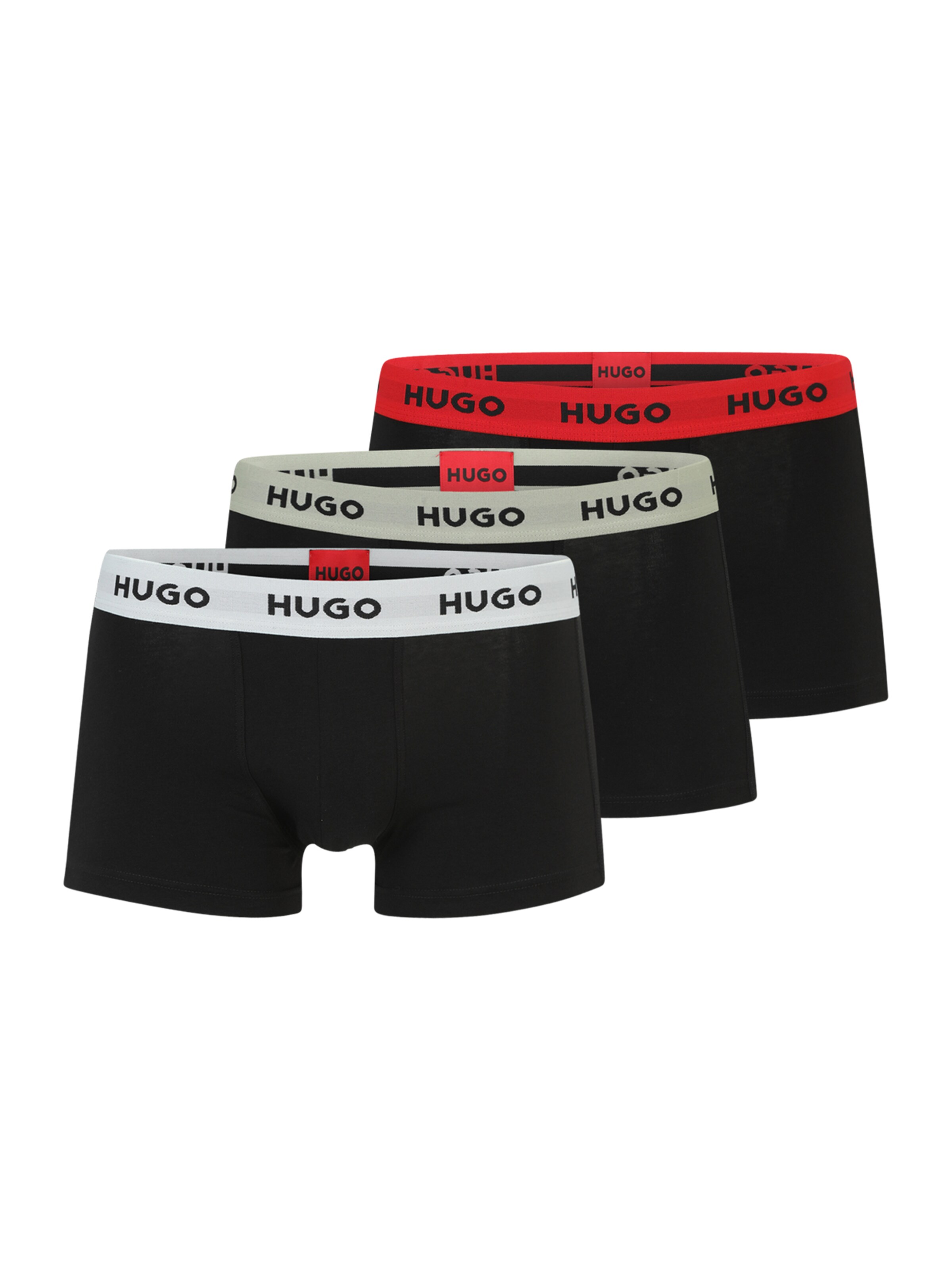 HUGO Boxer shorts in Black: front