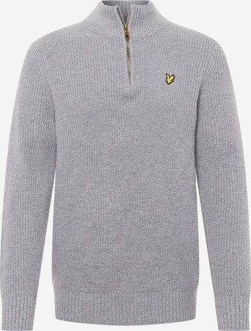 Lyle & Scott Πουλόβερ σε γκρι: μπροστά