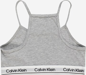Calvin Klein Underwear Korzet Podprsenka - Sivá