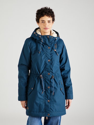 Ragwear Winterparka 'CANNY' in Blauw: voorkant