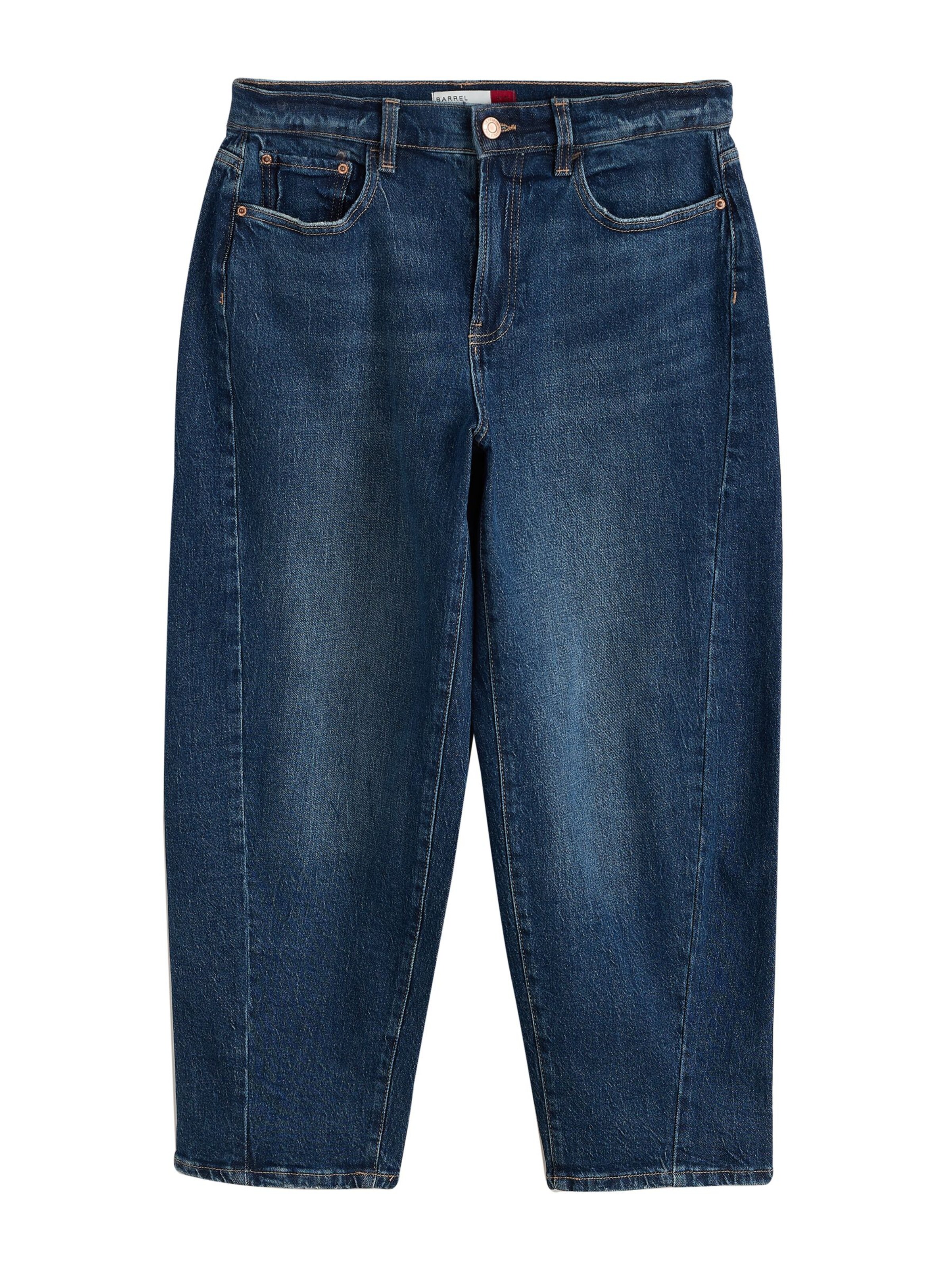 Jeans pe 25/scurți Next pe albastru închis, Vizualizare produs