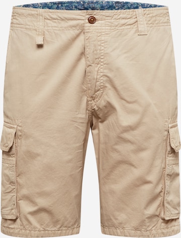 Pantaloni cargo di bugatti in beige: frontale