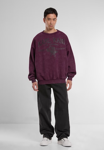 Karl Kani - Sweatshirt 'Street Academy' em roxo