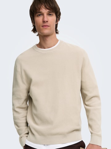 pilka Only & Sons Megztinis 'ONSTONY'