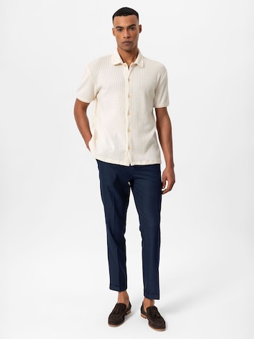Antioch Regular fit Button Up Shirt in Beige