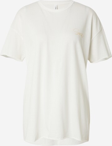 ONLY Koszulka oversize 'ONLLUCY' w kolorze biały: przód